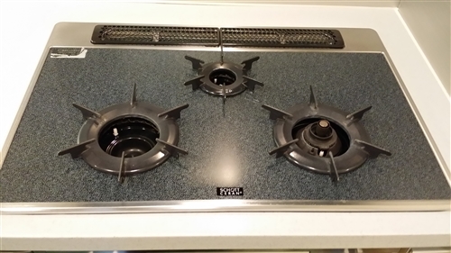 ガスコンロお掃除後